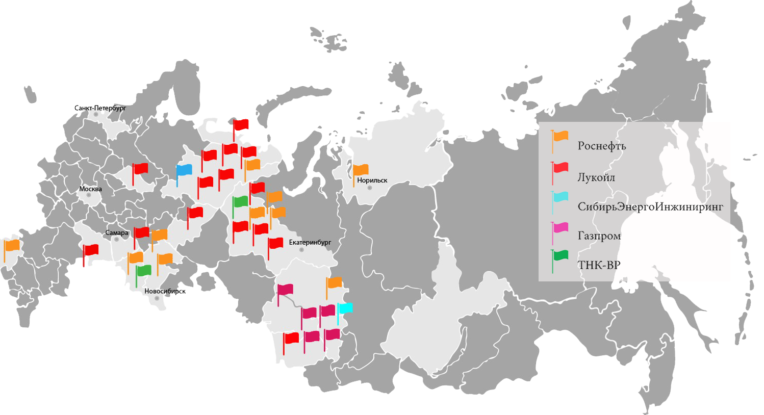 Карта проектов